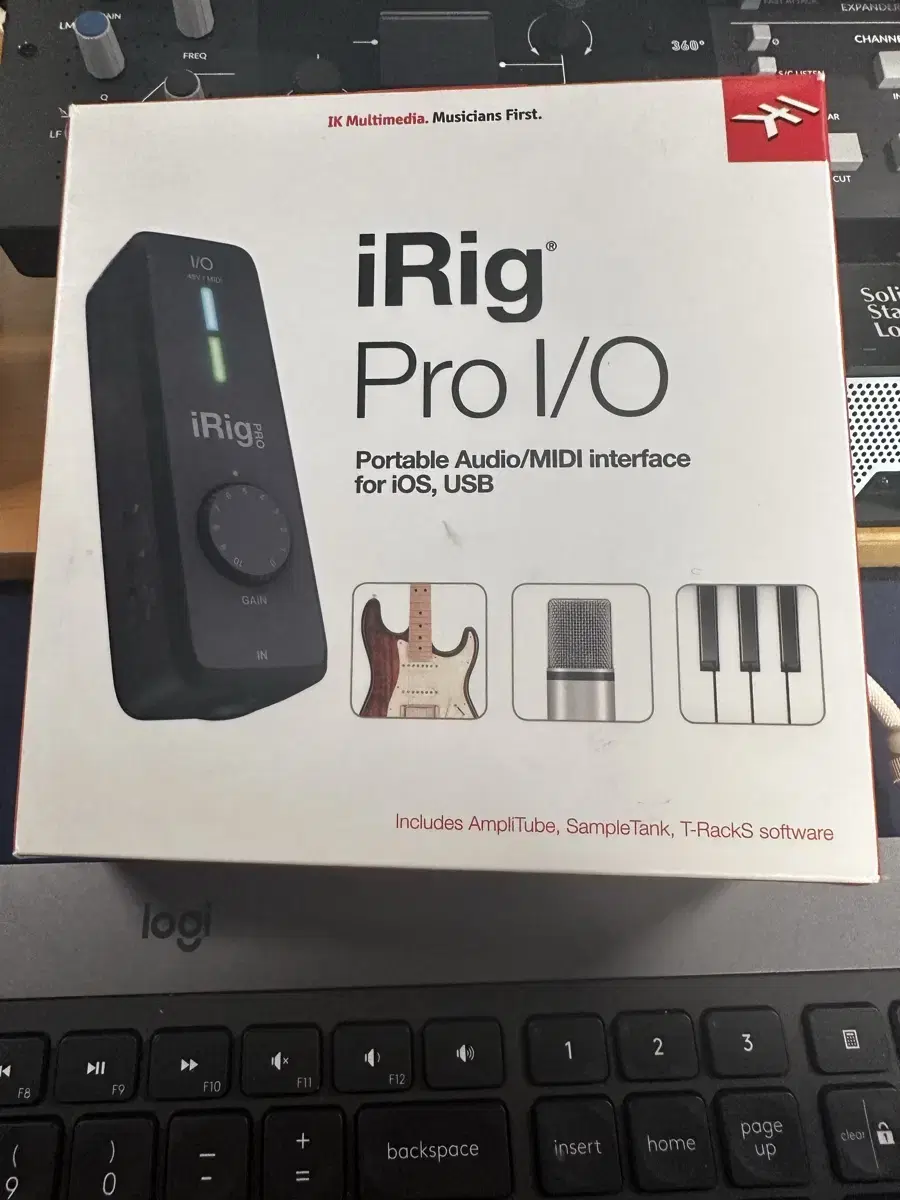 IK Multimedia iRig Pro 휴대용 오디오 인터페이스 오인페